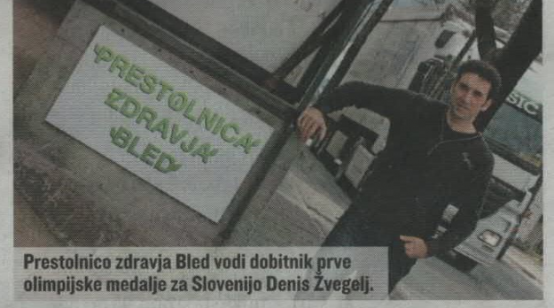 Prestolnica Zdravja Bled Slovenske Novice Denis Žvegelj Intervju Slovenske Novice